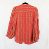 Anthropologie Pilcro The Bella Femme Buttondown Shirt Womens XL Embroidered