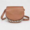 Givenchy Infinity Mini Saddle Cognac Leather Crossbody BB05470781