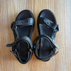 JNBY Sandals Womens Eu 38/US 7.5 Black Leather Strappy Open Toe 7H35A004