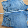 Anine Bing Gina Denim Mini Shorts Womens 27 Blue High-rise Hot