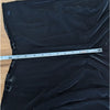 Armani Collezioni Velvet Dress Pants Womens 14 Black High-rise Wide Leg Ankle