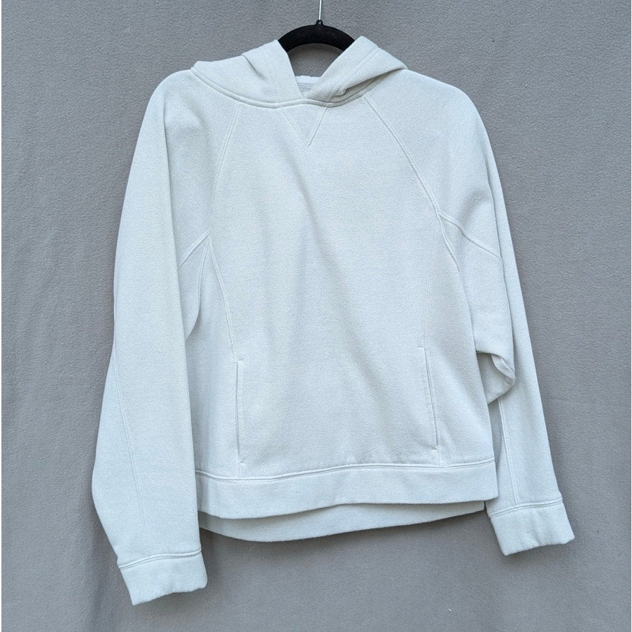 Daily Practice by Anthropologie Sparkle Pullover Hooded Sweater, size XS