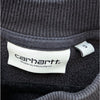 Carhartt WIP 2PC Silverton Velour Set: Sweatshirt Sweat Pants, in Black sz XS/S