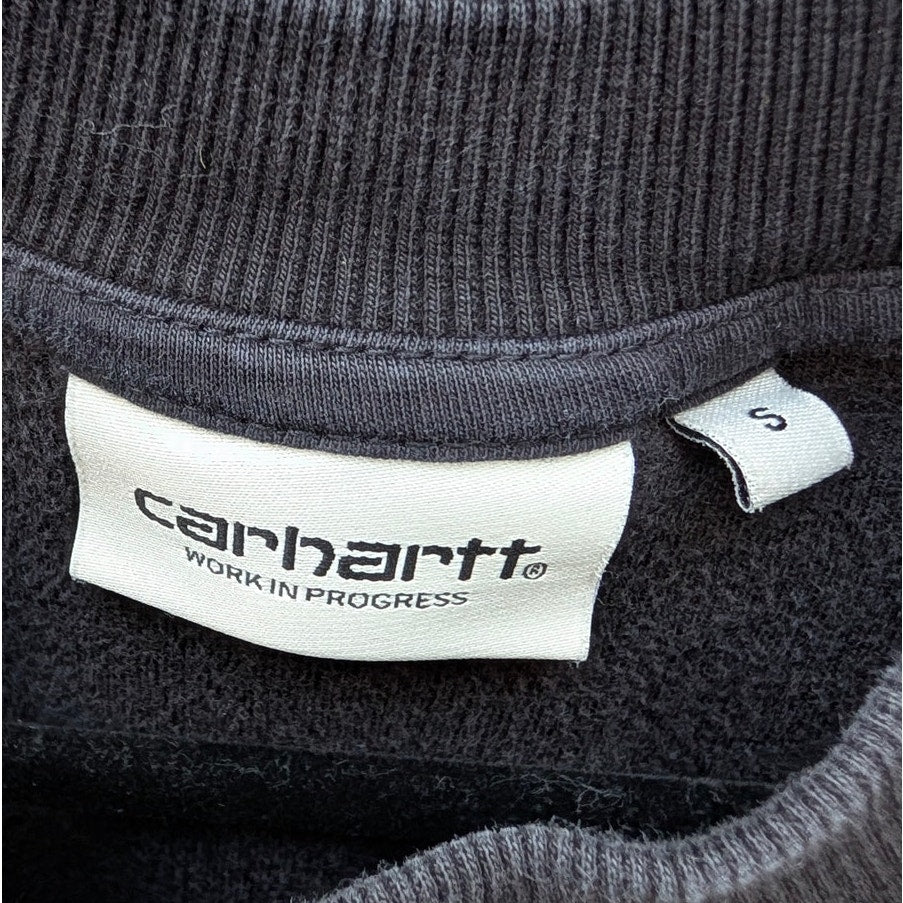 Carhartt WIP 2PC Silverton Velour Set: Sweatshirt Sweat Pants, in Black sz XS/S