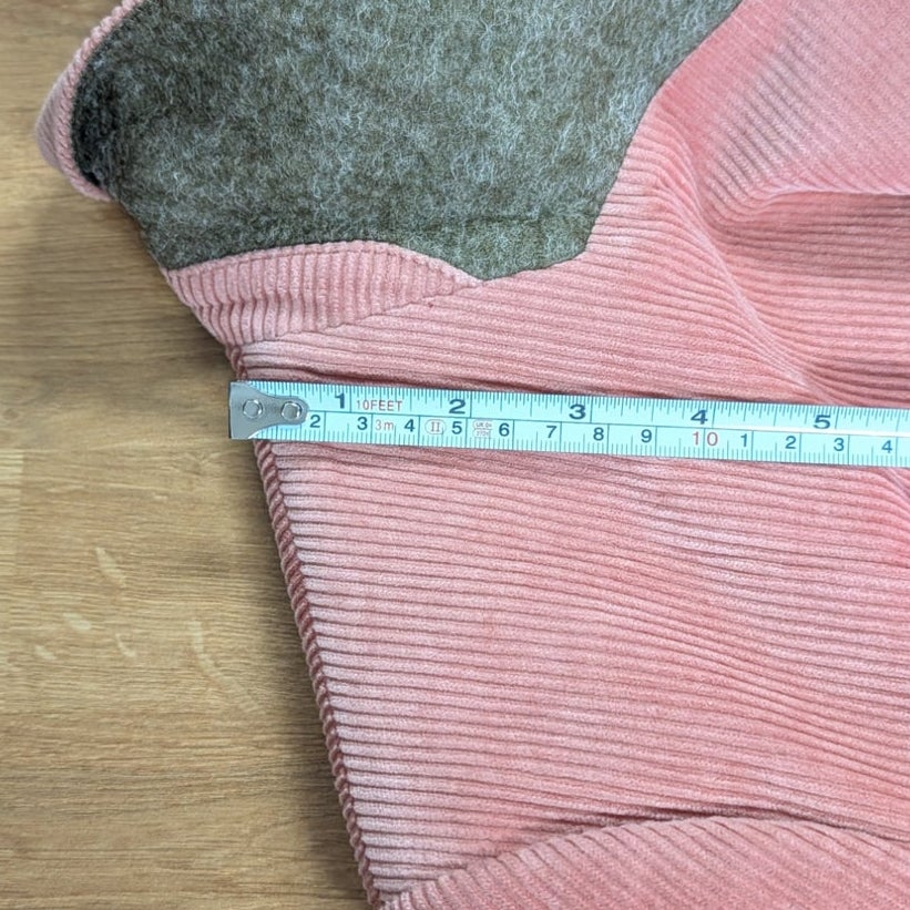 Banana Republic Rivoli Corduroy Double-Breasted Blazer Pink Tall 10