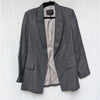 Massimo Dutti Blazer 6017/517/800 Womens Dark Gray Single-breasted Long Sleeve