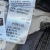 Levi's 501 Original Chaps Two-Tone Black Jeans Women's W28 L30 A7501-0000