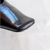 Jil Sander Tripon Pumps Womens EU 39.5/ US 9.5 Leather Court Square Toe Slip On