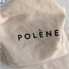 Polene Numero Neuf Edition Textured Sand Leather Shoulder Crossbody Bag