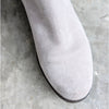 Stuart Weitzman Light Gray Gris Suede Allserve Over-The-Knee Boots, size 5.5M