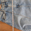 Joe's Jeans Amelia Skirt Womens 28 Blue Denim High Waist Flare A-line Midi Maxi