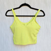 Lululemon Align Tank Top W1CW8S Womens 6 Yellow Sleeveless Nulu Cropped