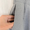 Zara Trousers Womens S Gray High-rise Cropped Dress Chino Pants