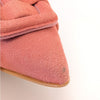 Aquatalia Jojo Dusty Pink Suede Leather Pointed Toe Flats Shoes Womens 9.5M