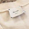 ALYSI Ivory Long Open Front Straight Hem Cardigan, size XS-L