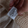 DISSH Ophelia Crochet Maxi Sleeveless Dress in Natural, size L