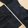 BP. Nordstrom Top Womens S Black Tie Front Scoop Neck Cotton Poplin Peplum NWT