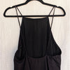 Anine Bing Bree Dress Womens L Black Cotton Sleeveless A-line Midi Maxi Sundress
