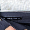 Zara Navy Blue Wide Leg High-rise Dress Pants, size M