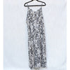 Anthropologie Black/White Flowy Strappy Sleeveless Midi/Maxi Dress, size S