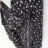 NWT Bardot Millie Black Abstract Spot Short Sleeve Midi Maxi Dress, size 6/S
