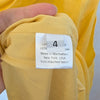Rachel Comey Tipple Linen Midi Dress Womens 4 Yellow One Shoulder Asymmetric