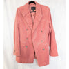 Banana Republic Rivoli Corduroy Double-Breasted Blazer Pink Tall 10