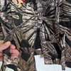 Katya Dobryakova Cat Appliqué Metallic Kimono Bomber Jacket M