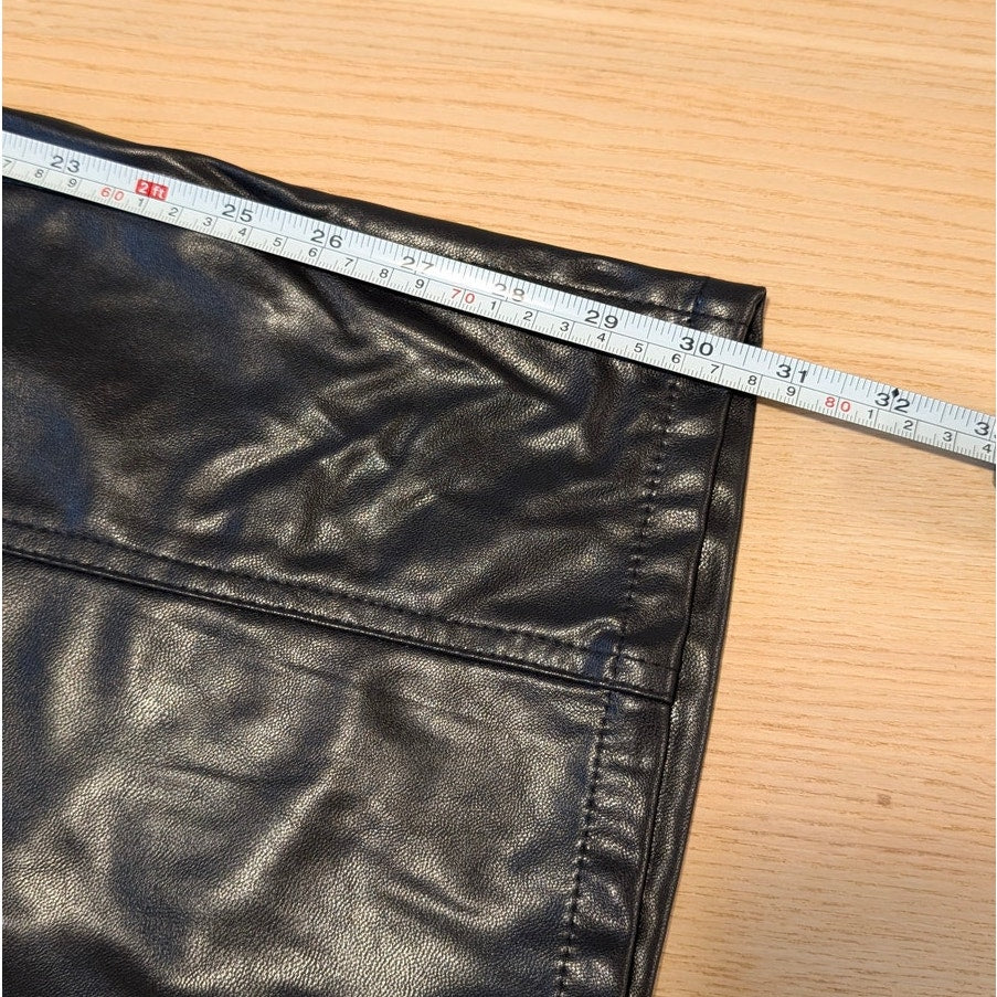 Isabel Marant Etoile Brina Pants Womens Fr 44/ 2XL Faux Leather High-rise Ankle