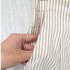 ASTR the Label Neha Pants Womens L Brown Striped High-rise Wide Leg NWT