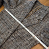 Massimo Dutti Wool Blend Blazer 6081/681/802 Womens 8 Gray/Brown Textured Weave