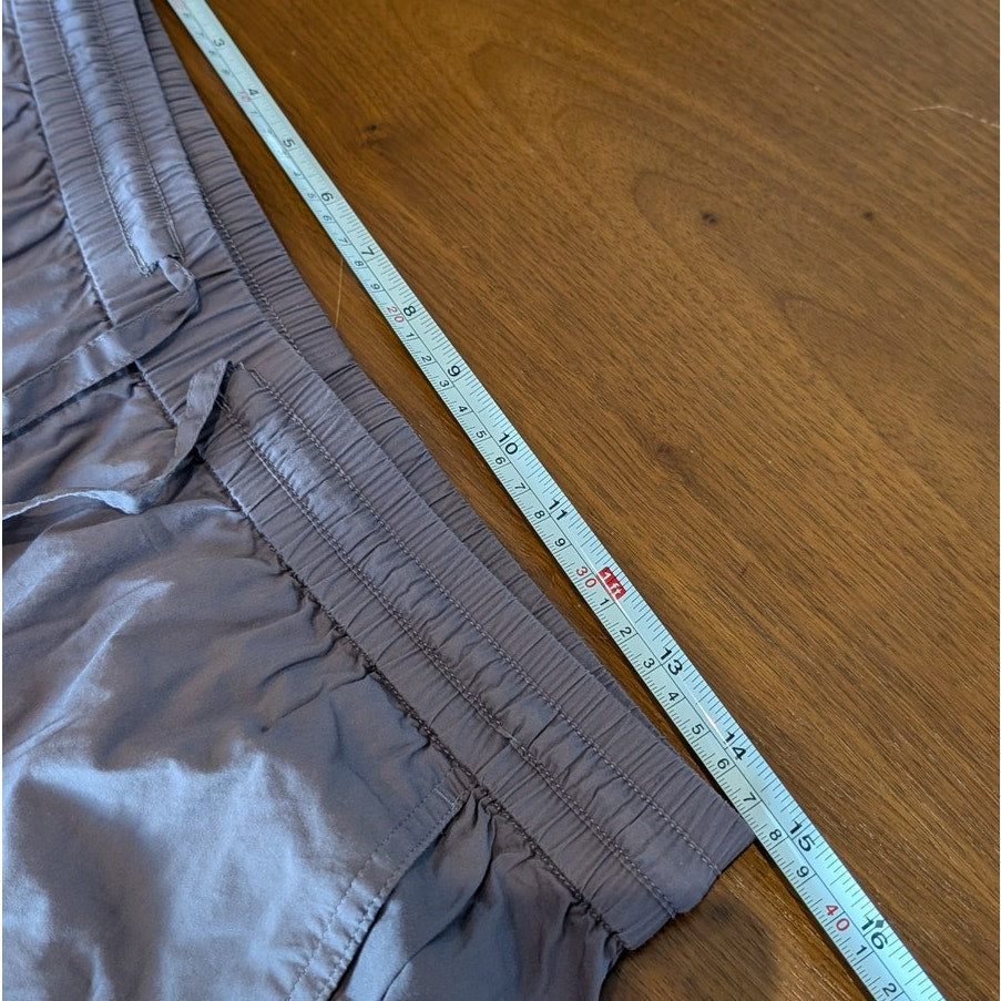 COS Purple Casual Cotton Blend Lightweight High-rise Pants, size S