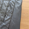 Max Mara The Cube Cameluxe Greengo Anthracite Puffer Hooded Vest Womens 10 Gray