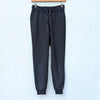 Lululemon W5BZDS Black On The Fly Jogger Tapered Leg Mid-rise Pants, size 2