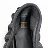 Toteme Gathered Ballet Flats Black Satin 36