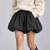J.Crew Black Bubble-hem Skirt in Cotton Poplin Size 4 Style CA725
