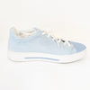 Rene Caovilla Denim Crystal-embellished Sneakers Womens EU 40/US 10 Blue Low Top