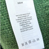 Aelfric Eden Green Oversized Cable Knit Mock Neck Long Sleeve Sweater Size M