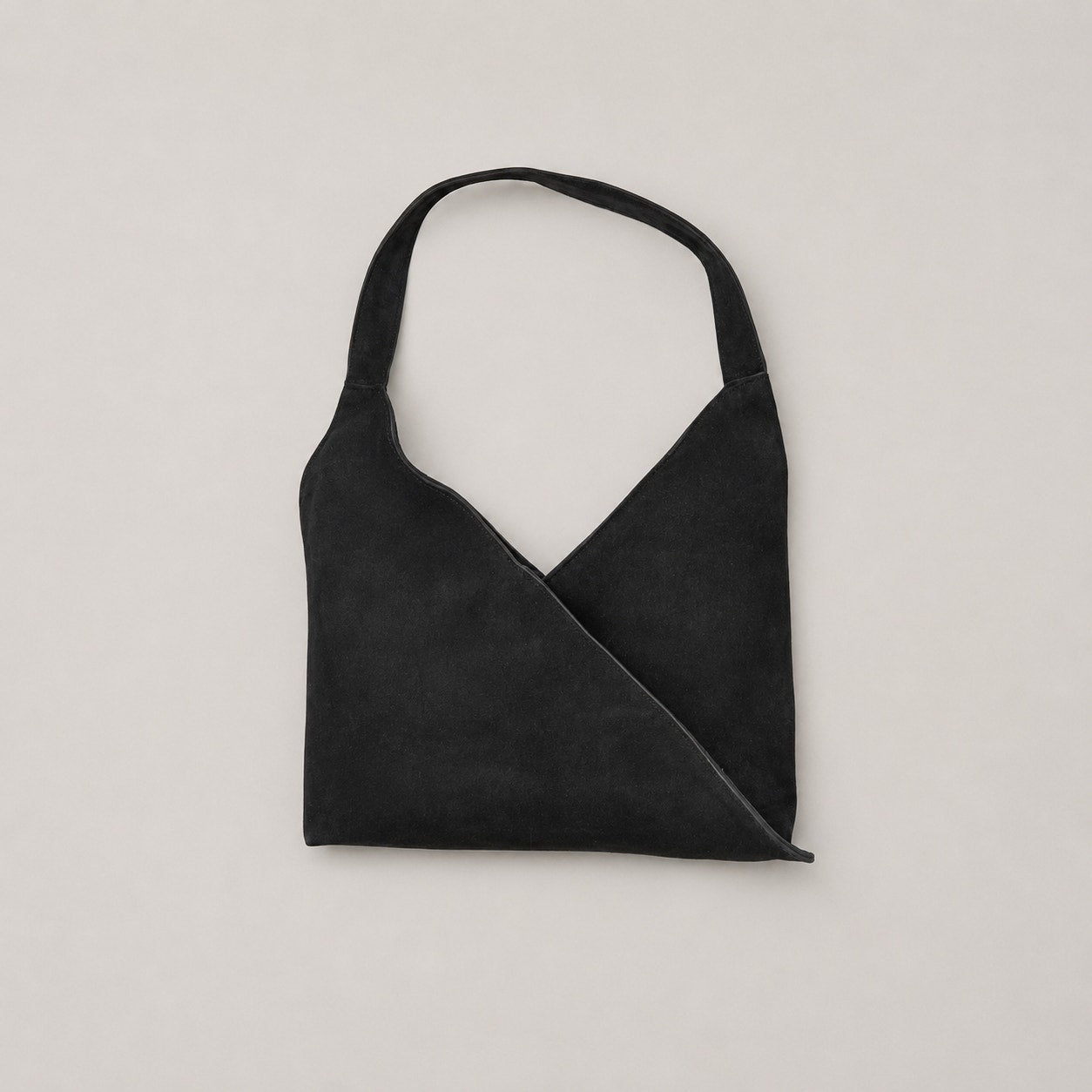 KHAITE The Small Sara Calfskin Suede Tote Bag Black Shoulder Bag NWOT