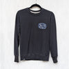 LSTR Black Peace Dove Graphic Embroidered Cotton Sweatshirt, size S