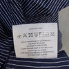 NWT Faithfull Phi Phi Navy Hudson Stripe Print Cotton Short Dress, size S
