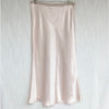 Max Mara Leisure Alessio Skirt Womens 8 Cream Sarin High Rise A-line Midi