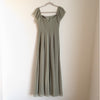 Anthropologie Jenny Yoo Elsie Off Shoulder Flutter Sleeve Green Chiffon Dress, sz 2