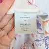 DIOR x KAWS 2019 Bouquet De Fleurs Shirt Womens US 39/M Floral Silk Button-up
