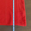 House Of Harlow Orange Red High Neck Crochet Sleeveless Maxi Midi Dress, size L