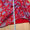 Lovers and Friends Kamala Mini Dress Womens S Red Floral Satin Sleeveless Mini