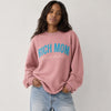 Rich Mom Marina District Limited Crewneck Fleece Oversized Sweatshirt, size S