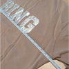 Anine Bing Tyler Sweatshirt Womens M Washed Iron Logo Crewneck Long Sleeve