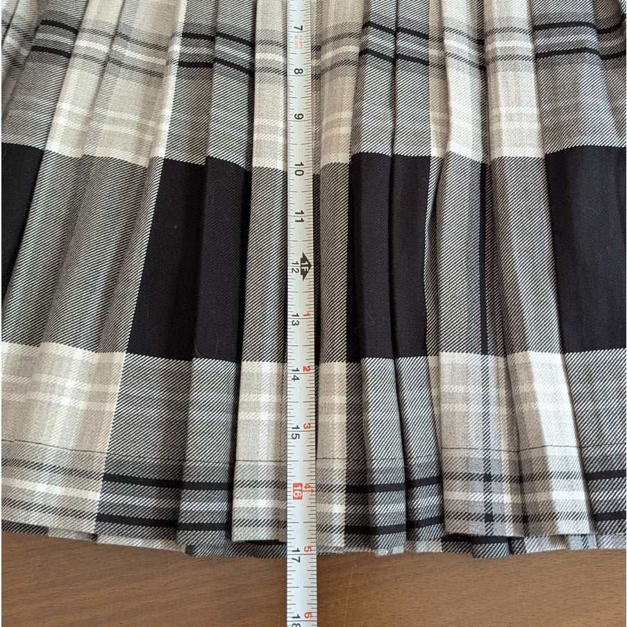 Charles Jeffrey Loverboy Tartan-print Pleated Cotton-Twill Mini Skirt, size XL