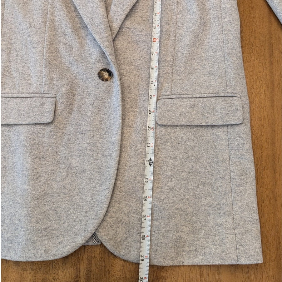 J.Crew Gray Wool Suit Set: Single-breasted Alfie Blazer 4 & Dress Pants 4 Tall
